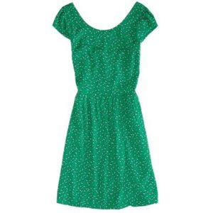 American Eagle Green Keyhole Back Dress